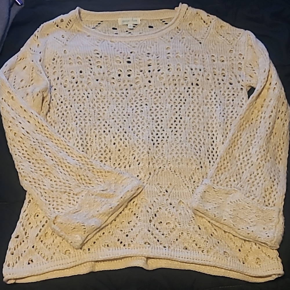 Off white grace&lace Sm sweater